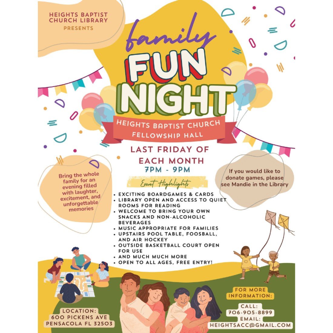 Free Family Fun Night