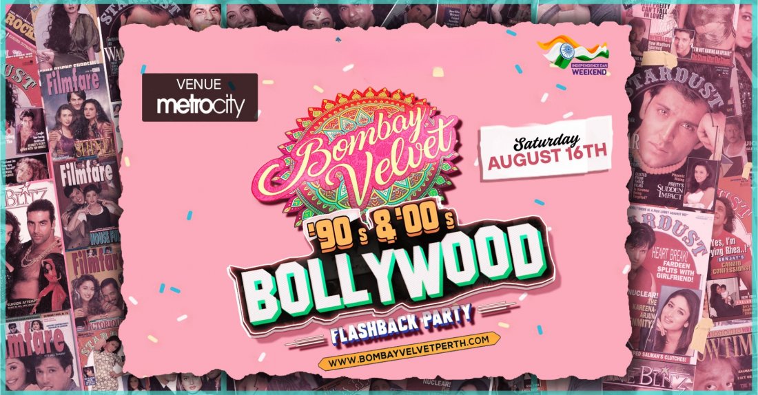 Bombay Velvet's Annual '90s & '00s Bollywood Flashback Party 2025
