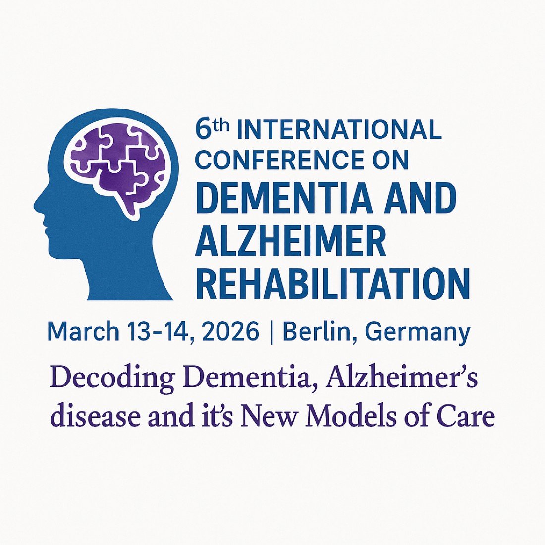 6th International Conference on Dementia and Alzheimer Rehabilitation