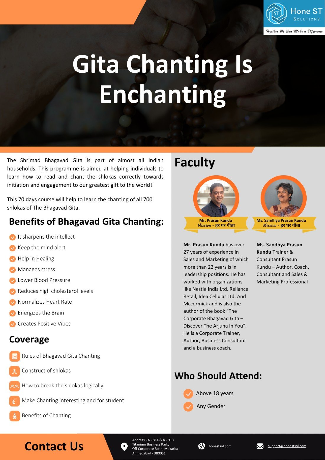 Gita Chanting Is Enchanting