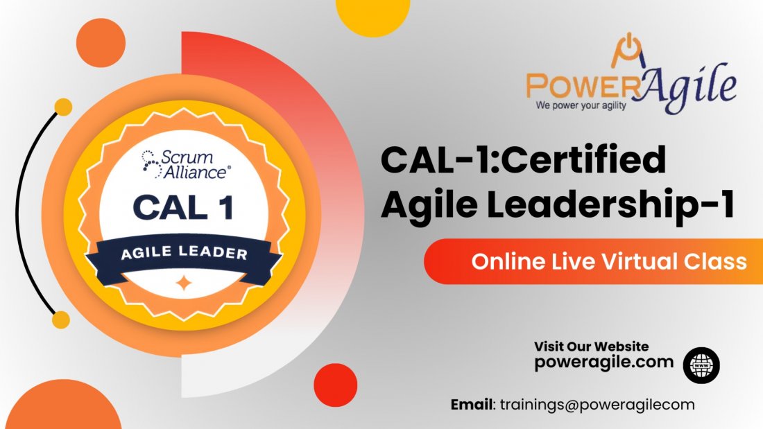 CAL-1: Certified Agile Leader Training & Certification 