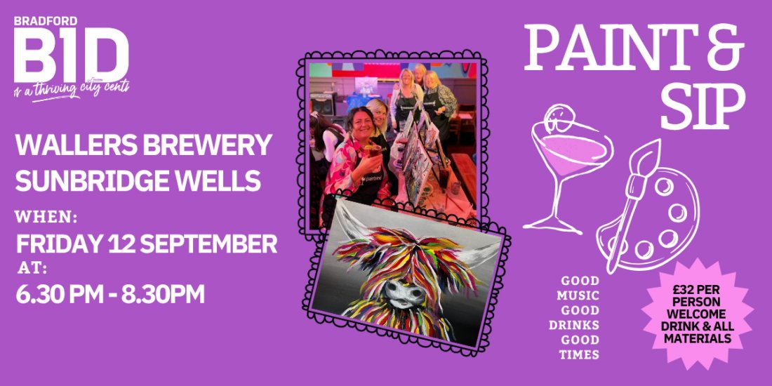 Paint and Sip Night at Wallers Brewery 