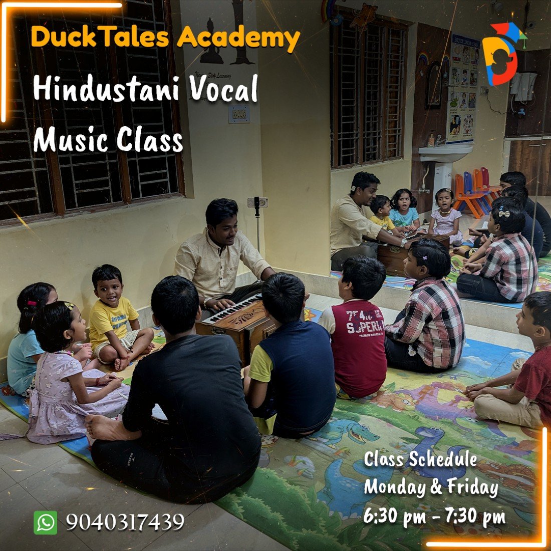 Singing Class Monday & Friday - Hindustani Vocal, Bollywood Songs, Stage Performance, Music Class