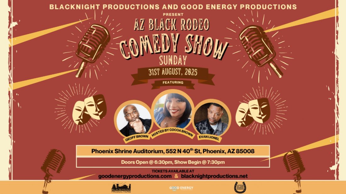 2025 AZ Black Rodeo Comedy Show