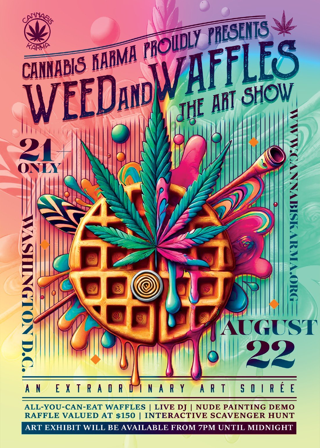 W**d & Waffles the Art Show