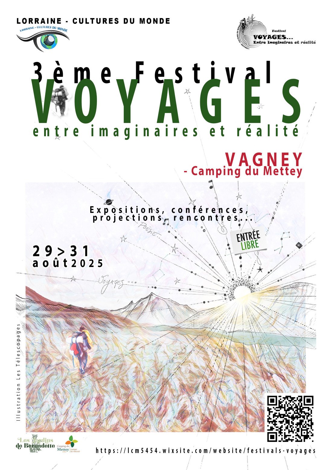 3\u00e8me festival "VOYAGES - Entre Imaginaires et R\u00e9alit\u00e9"