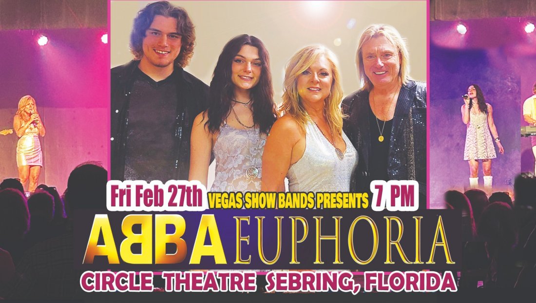 ABBA EUPHORIA - America's Favorite ABBA Tribute Show @circletheatre in Sebring, Fl