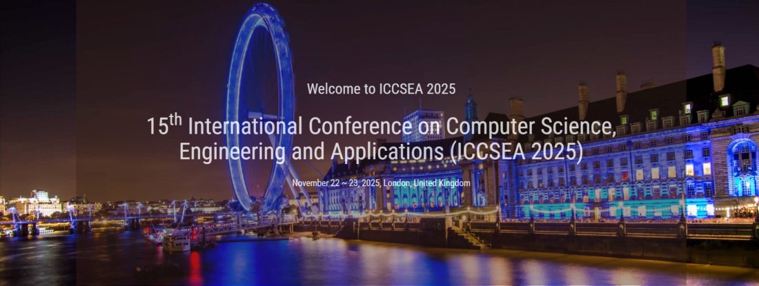 15th International Conference on Computer Science, Engineering and Applications (ICCSEA 2025)