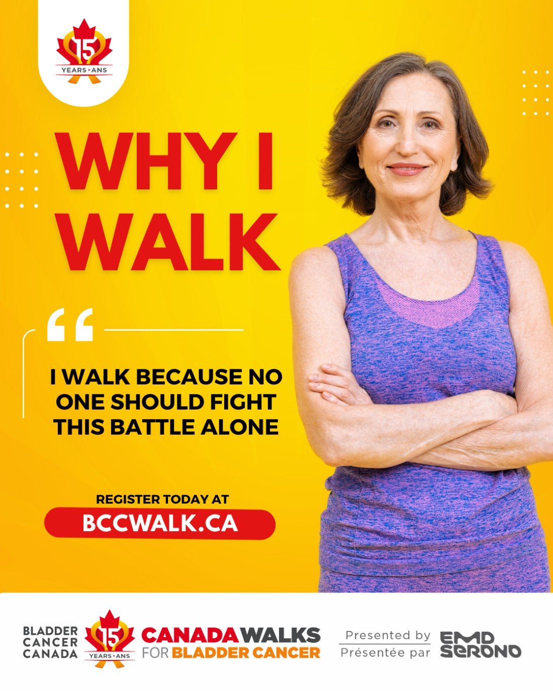 15th Annual Canada Walks for Bladder Cancer