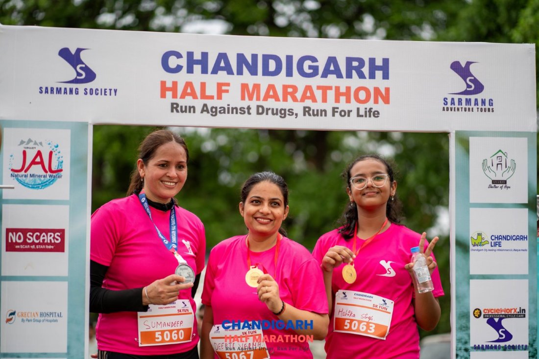 Fourth Sarmang Chandigarh Half Marathon