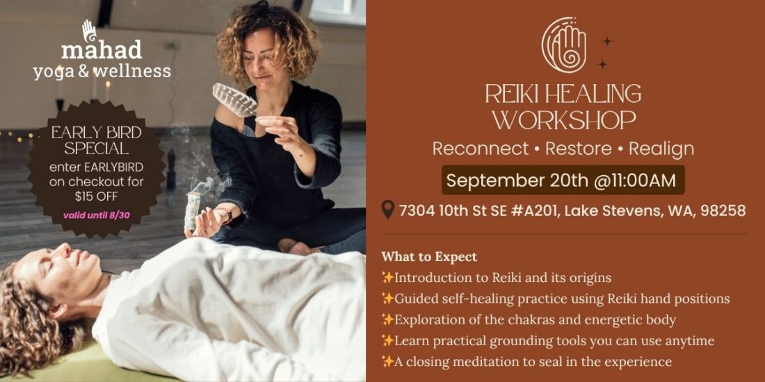 Reiki Healing Workshop: Reconnect, Restore, Realign