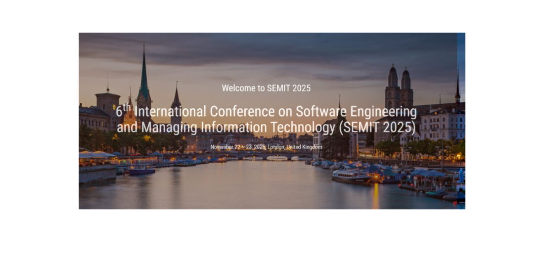 6th International Conference on Software Engineering and Managing Information Technology