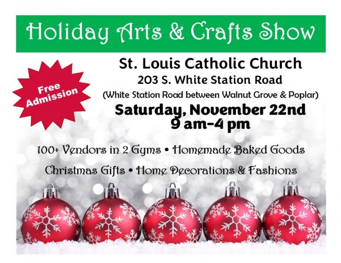 33rd Annual St. Louis Church Holiday Arts & Crafts Fair