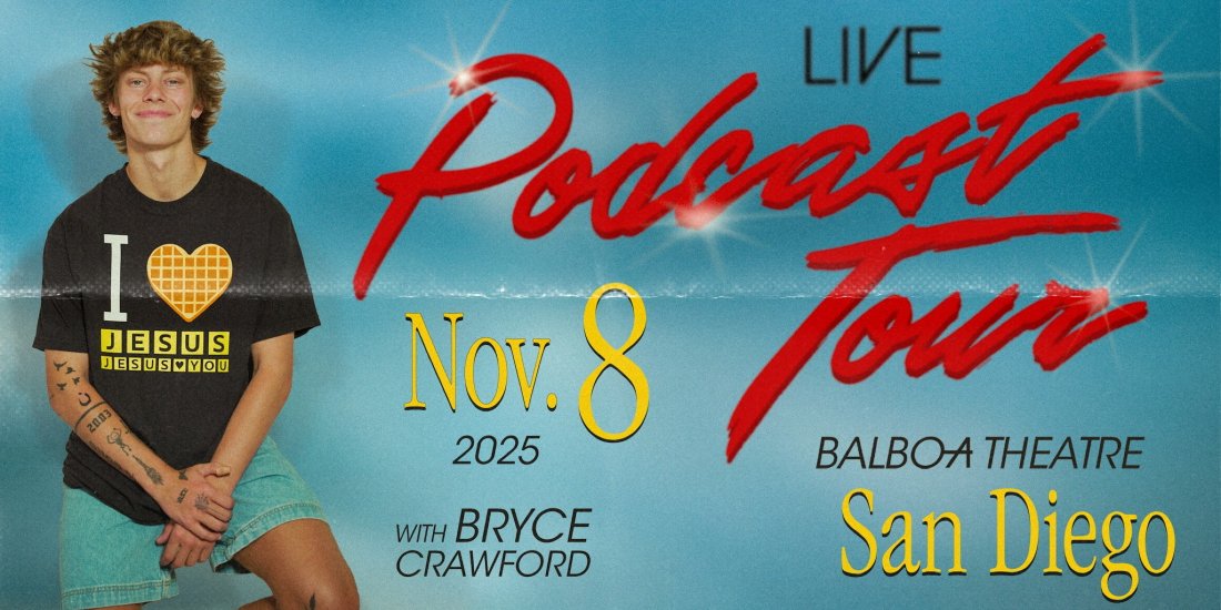 Bryce Crawford Live Podcast Tour