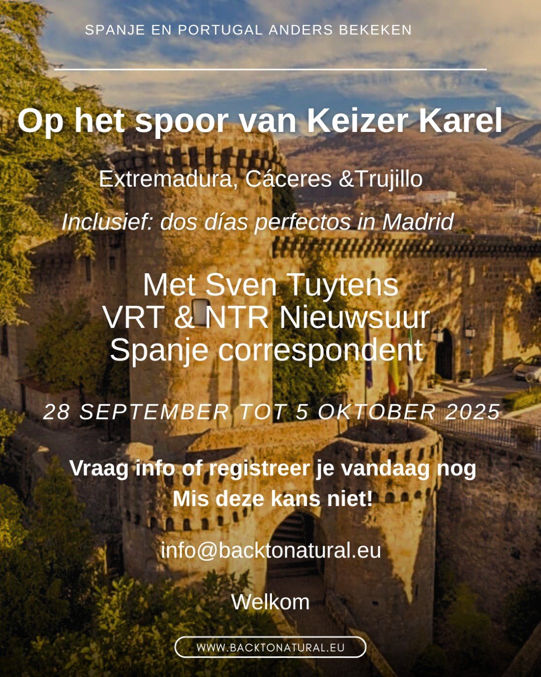 Op het spoor van Keizer Karel - weg van de gebaande paden