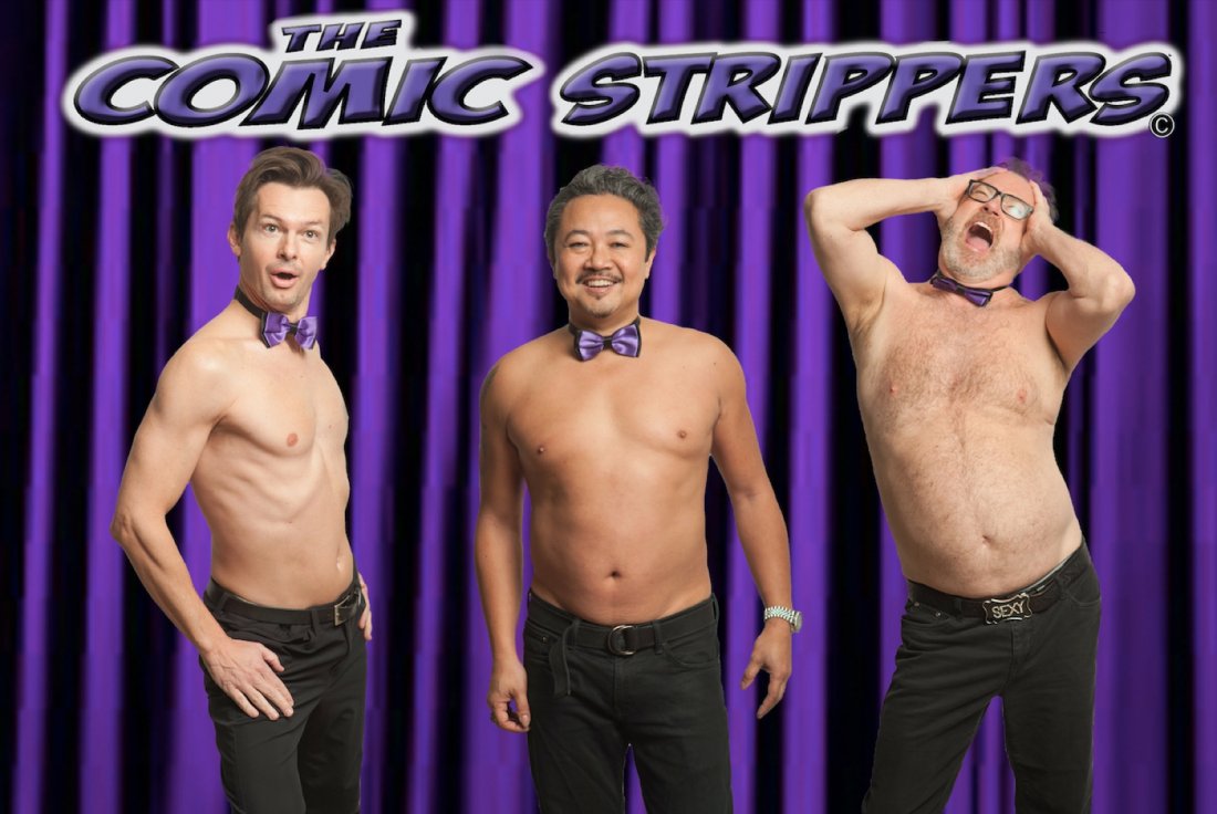 THE COMIC STRIPPERS  AIRDRIE!