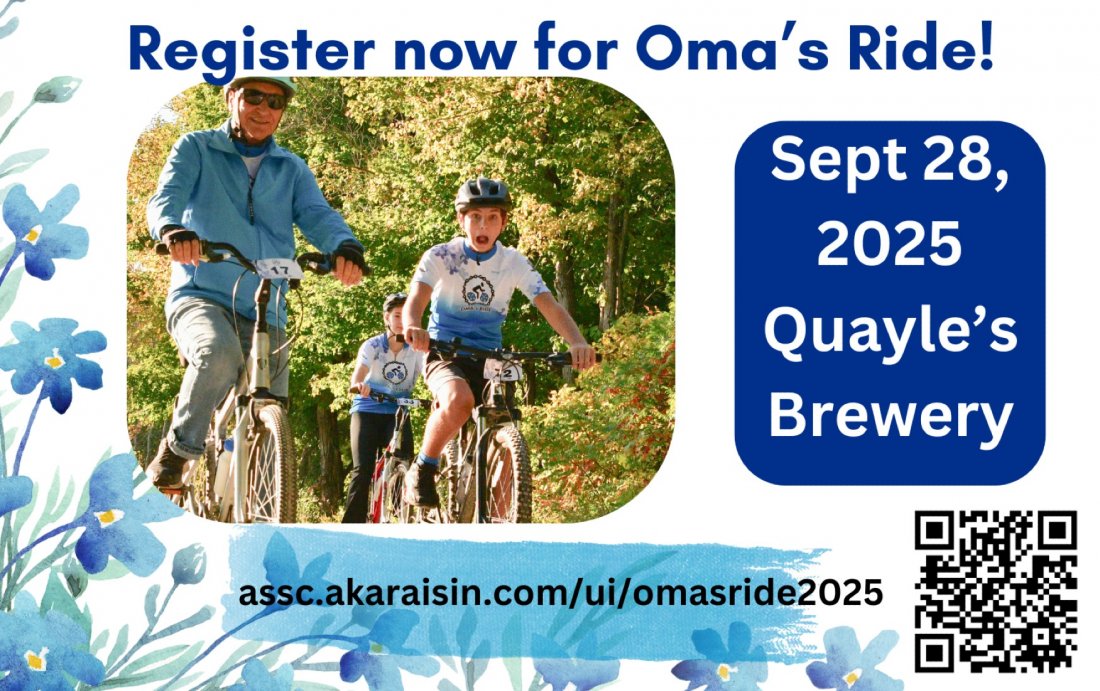 Oma's Ride Fundraiser for the Alzheimer Society