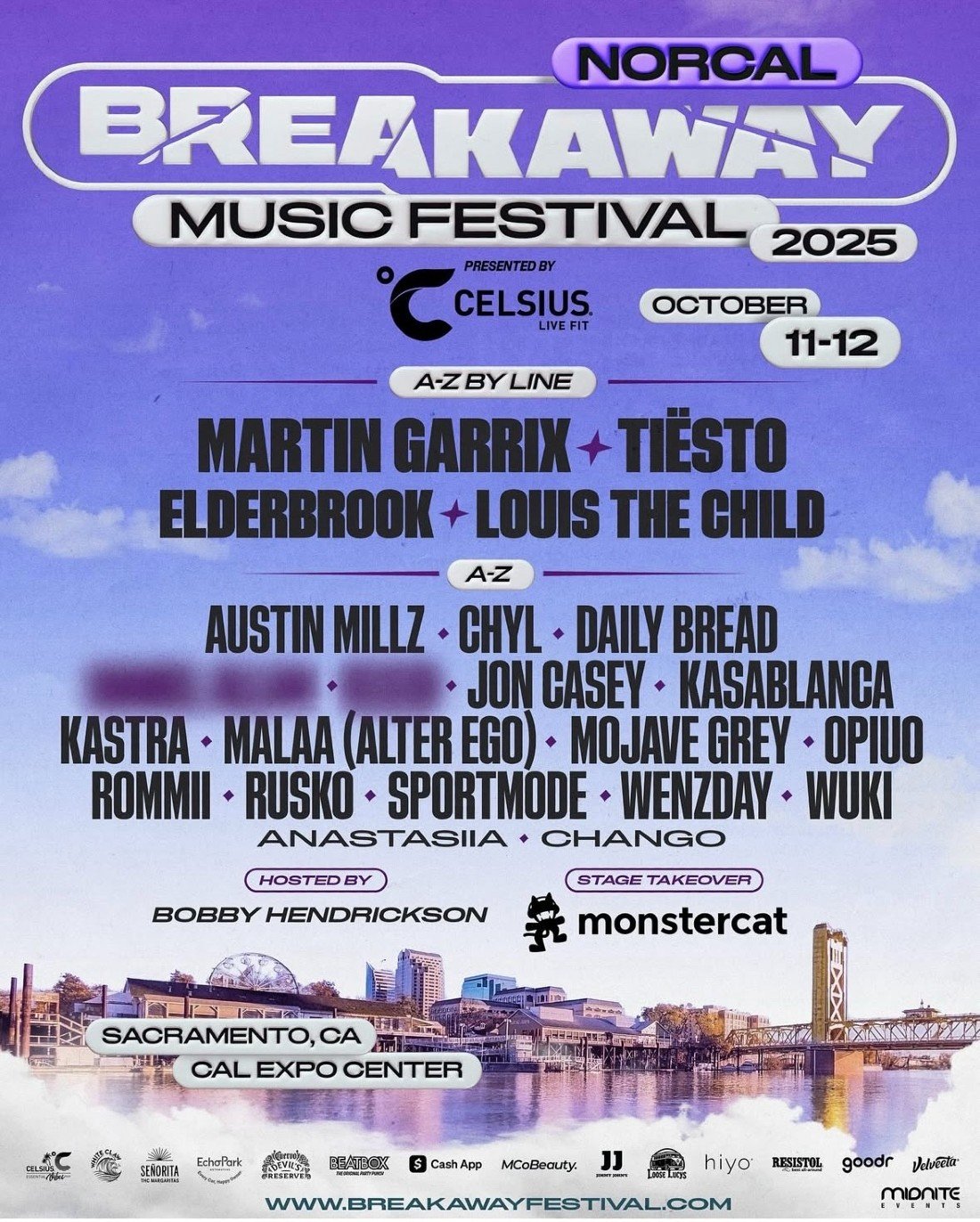 Breakaway Music Festival NorCal 2025 - Promo Code: "KR1S"
