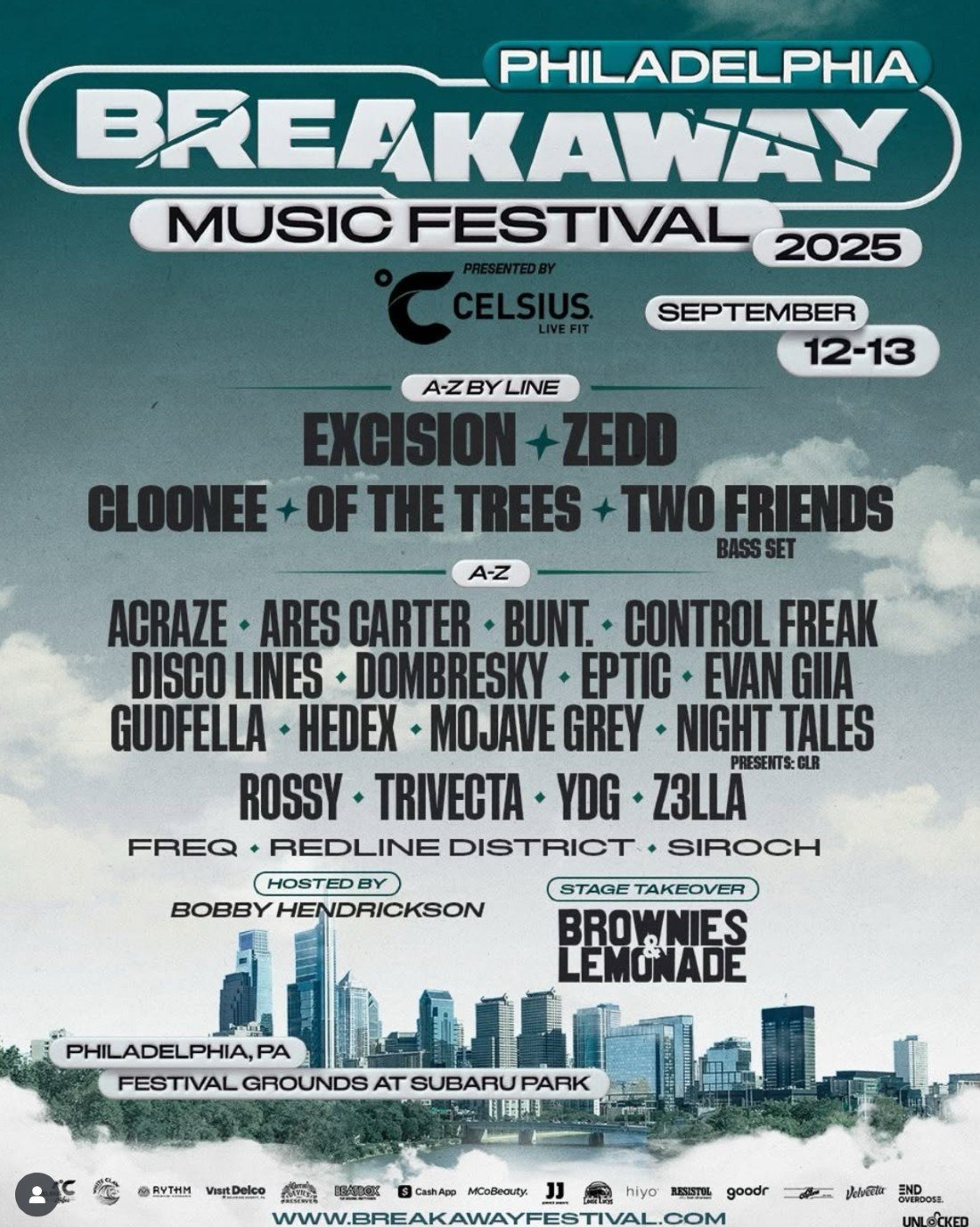Breakaway Music Festival Philadelphia 2025