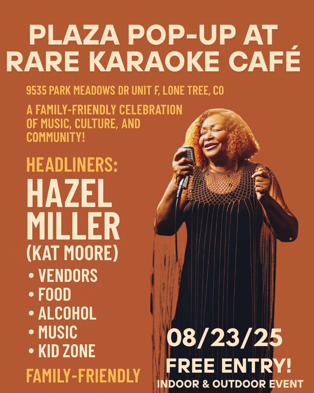 Plaza Pop Up Featuring HAZEL MILLER!