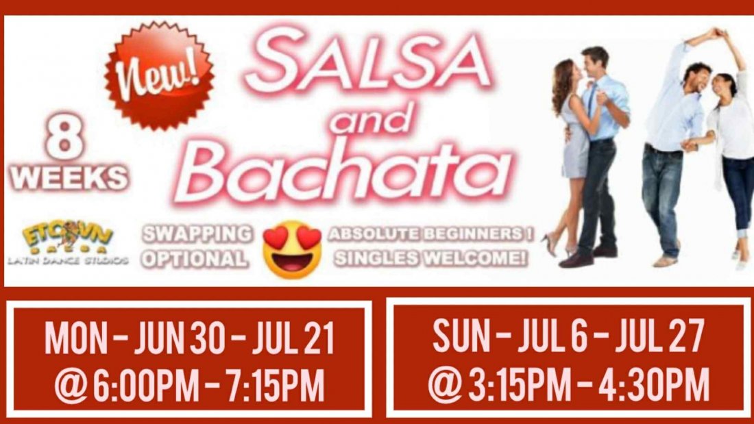 SALSA & BACHATA Latin dance combo for beginners (8wks)