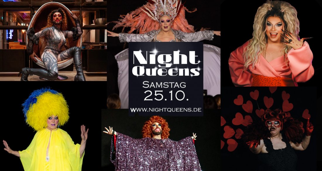Night Queens - Travestieshow, Variet\u00e9, Drag Revue