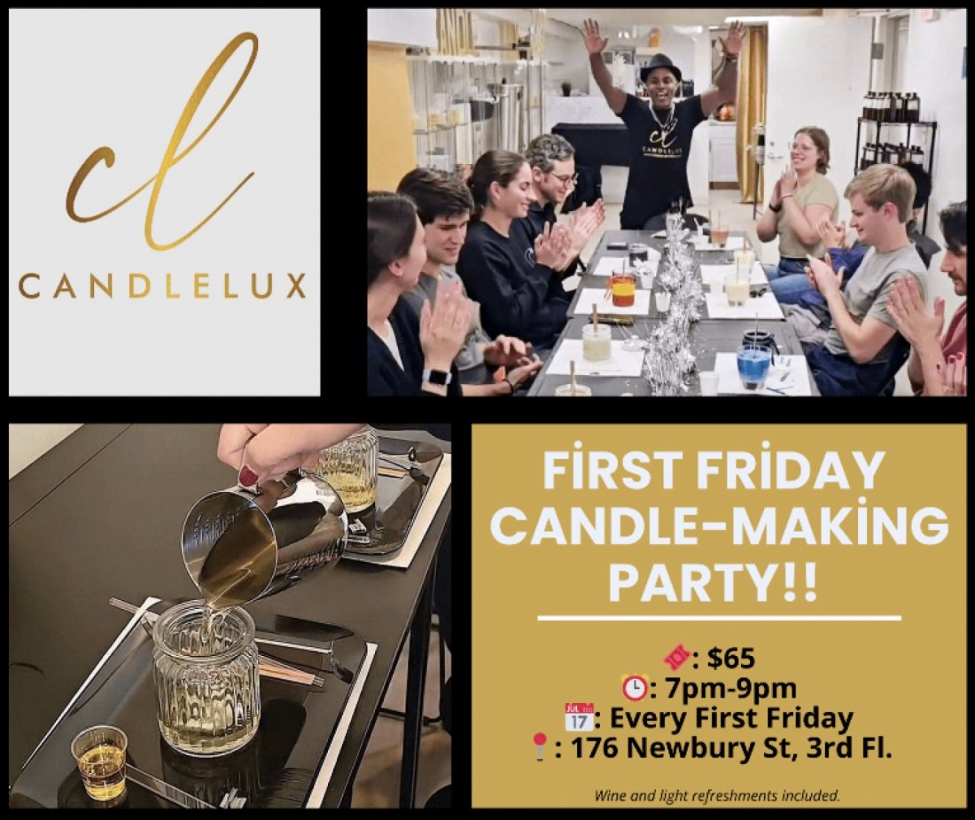 First Friday Candle Making Party