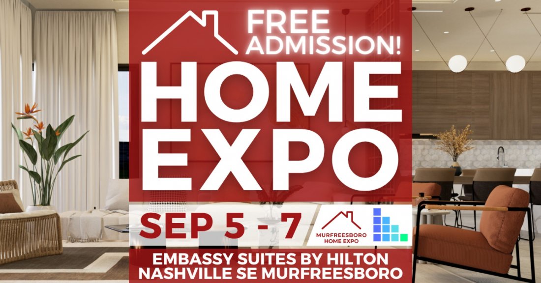 FREE Murfreesboro Home Expo, September 2025