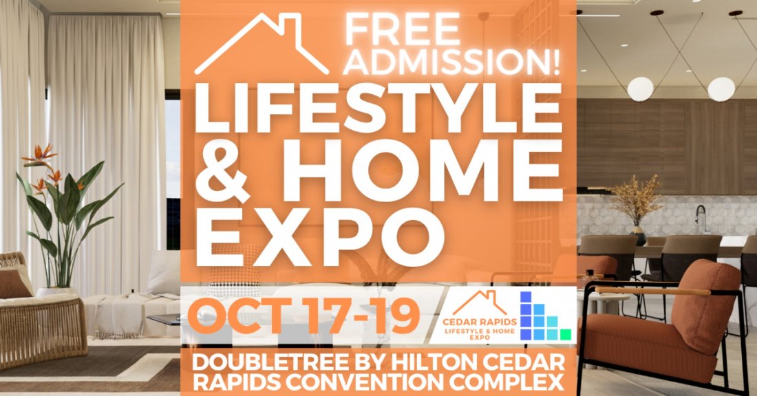 FREE Cedar Rapids Lifestyle & Home Expo, October 2025