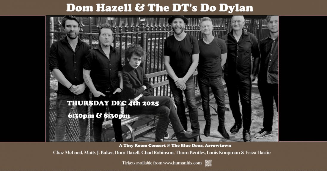 Dom Hazell & The DT's Do Dylan - Dominic Hazell: Tiny Room Concert