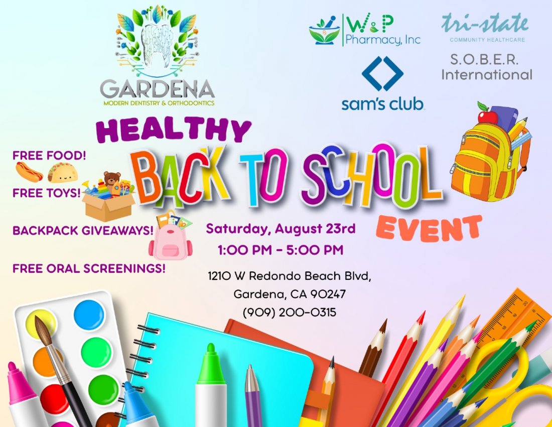 HEALTHY BACK TO SCHOOL EVENT 