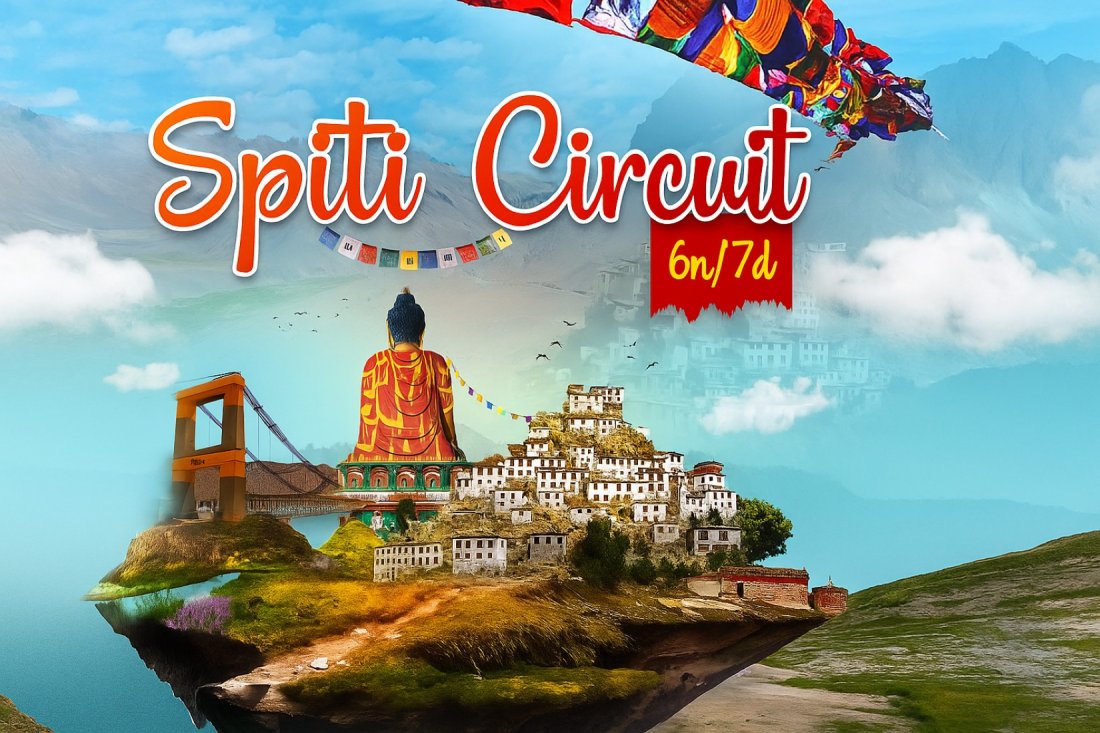Spiti Circuit from Delhi (7 Days Trip) - Voyagers Beat