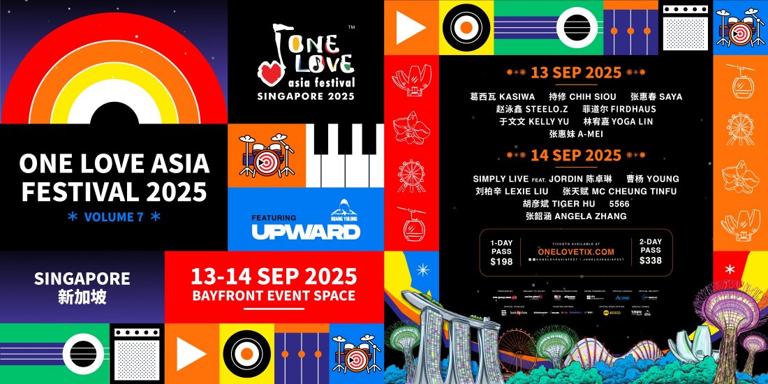 ONE LOVE ASIA FESTIVAL 2025 SINGAPORE