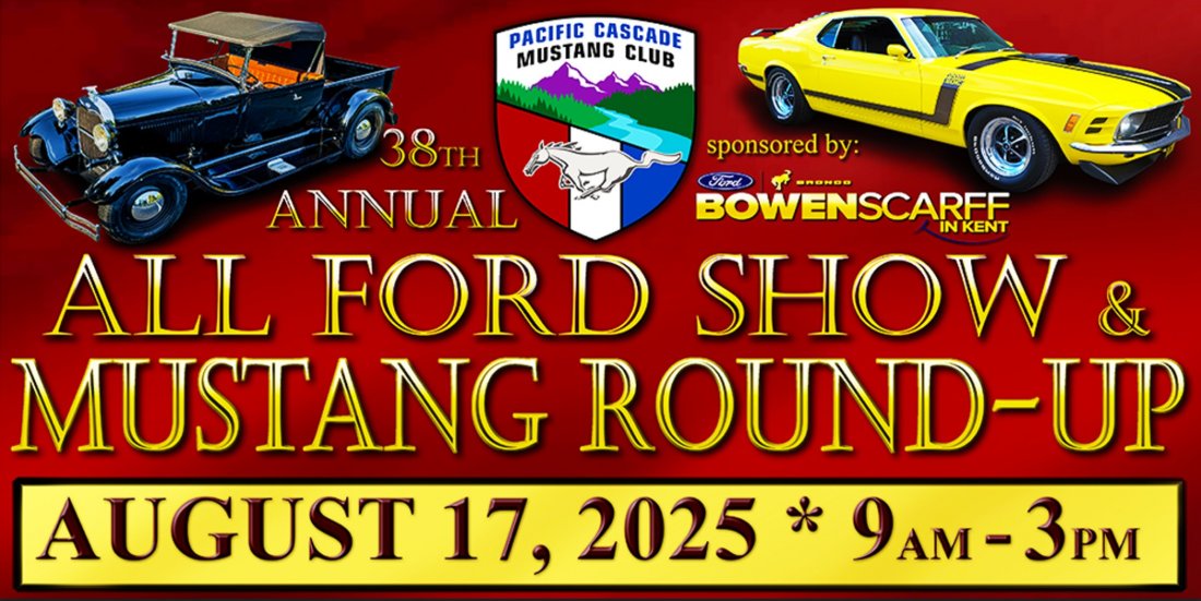 38th Annual All Ford Show & Mustang Roundup