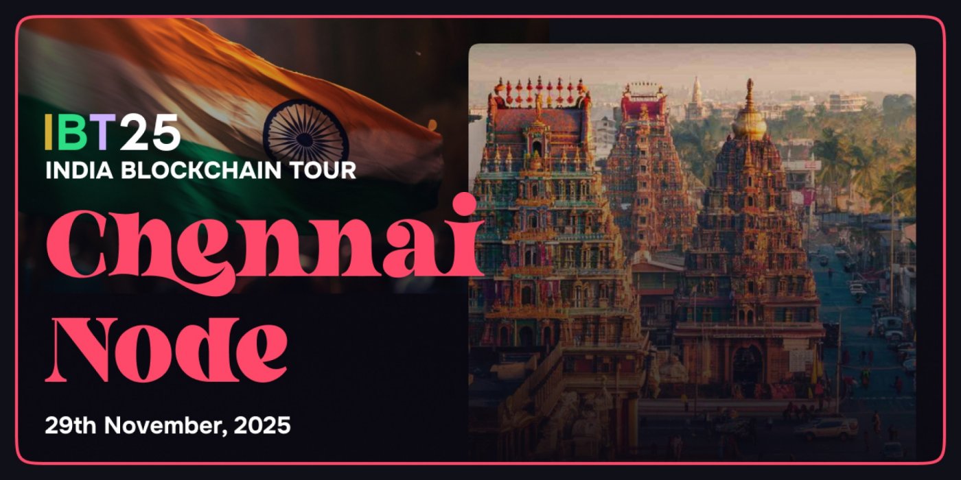 India Blockchain Tour- Chennai Node
