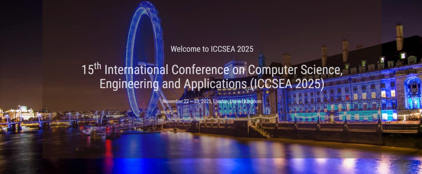 15th International Conference on Computer Science, Engineering and Applications (ICCSEA 2025)