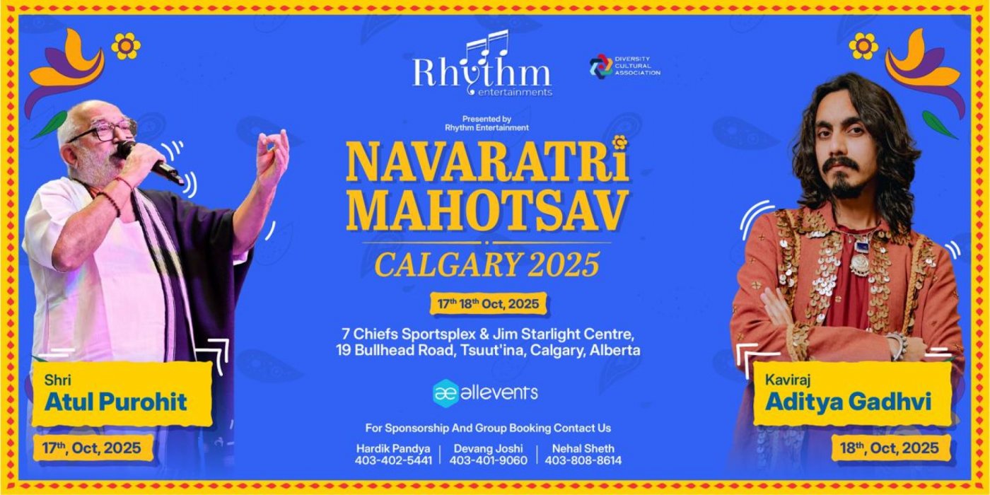 Navratri Mahotsav by Atul Purohit & Aditya Gadhvi Live in CALGARY