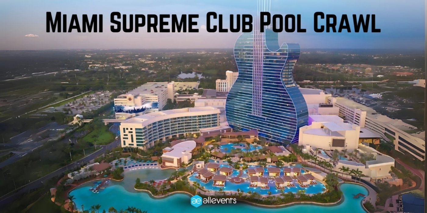 Miami Supreme Club Pool Crawl