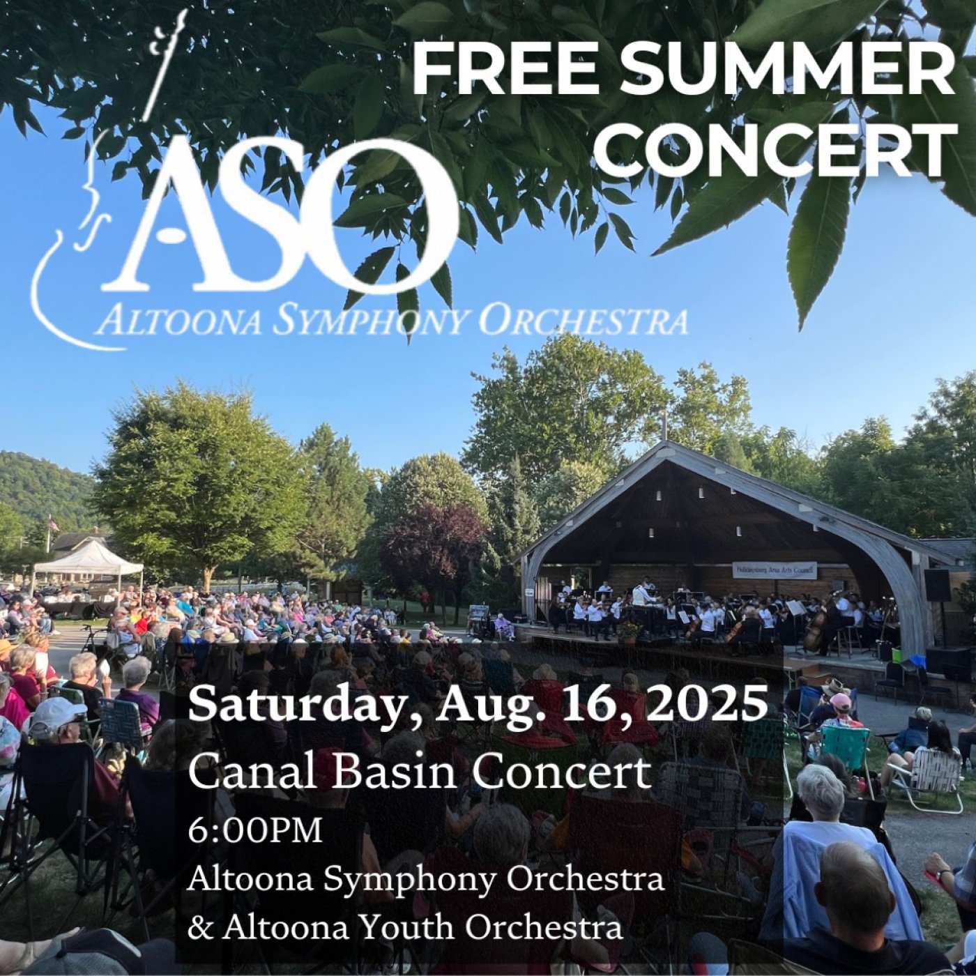 Altoona Symphony Orchestra - Canal Basin Concert
