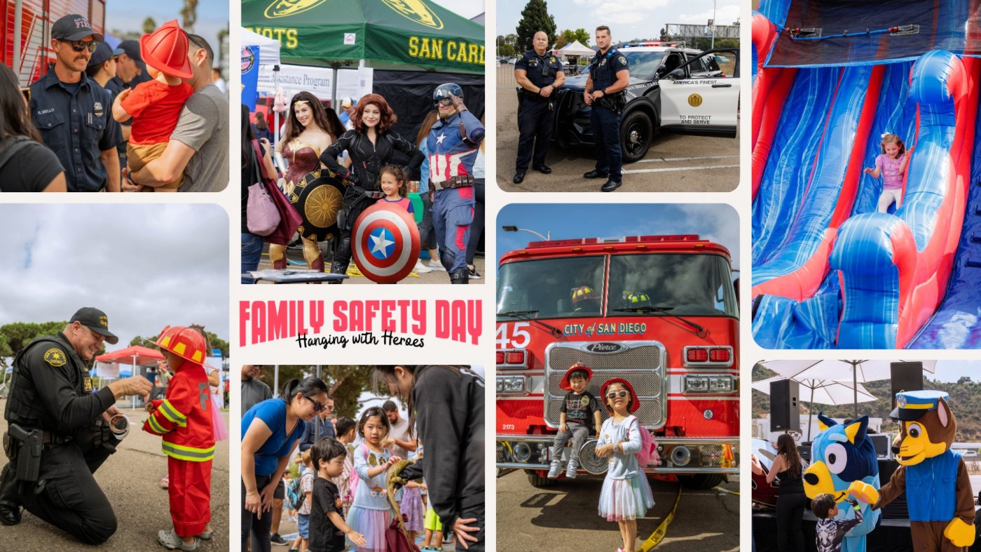 Family Safety Day "Hanging with Heroes"