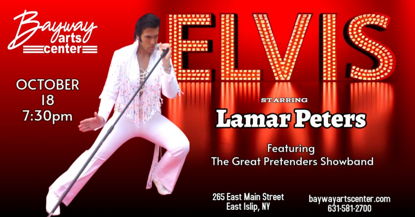 Lamar Peters Brings the King to Life at Bayway Arts Center 