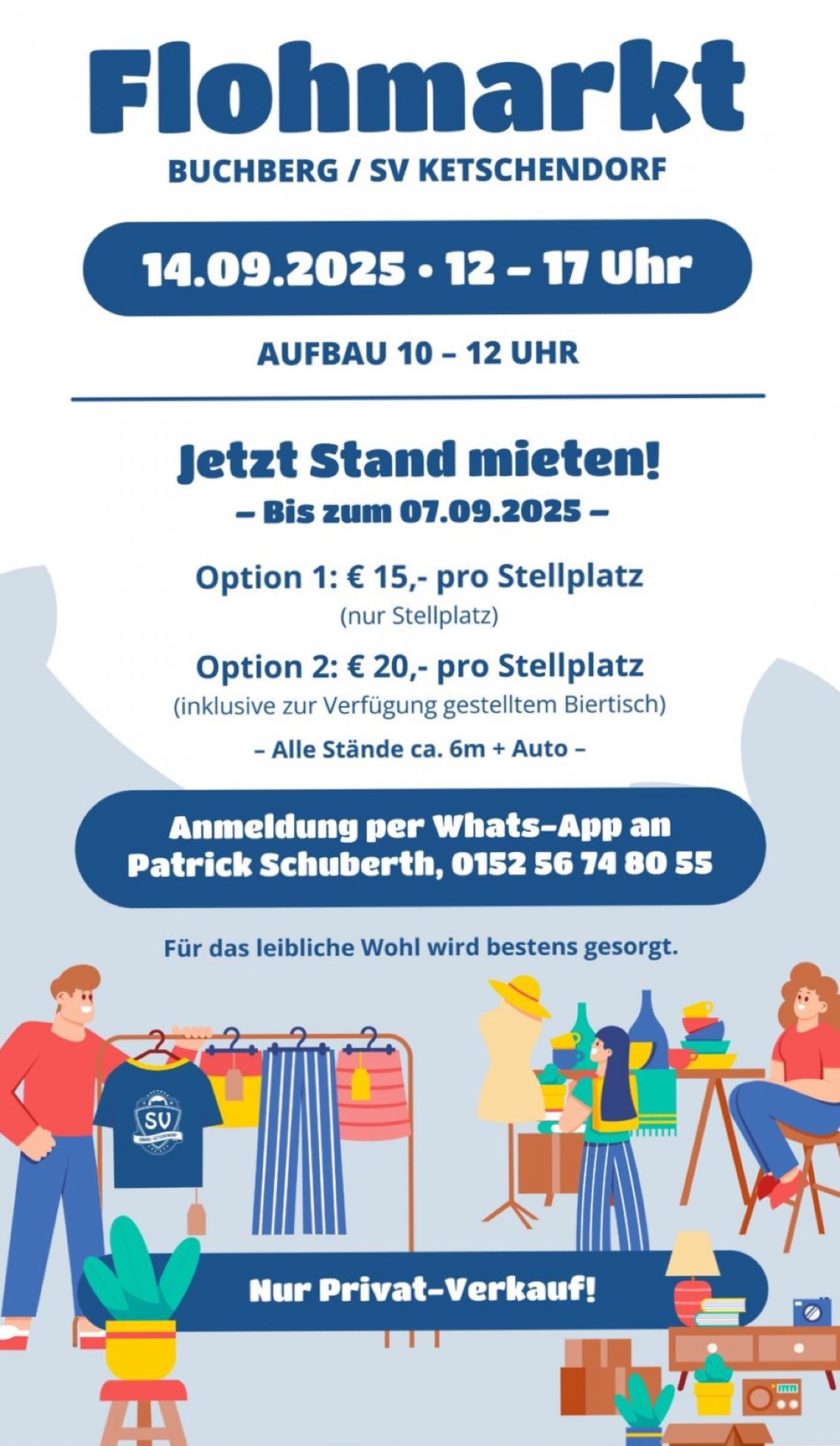 Flohmarkt SV Ketschendorf