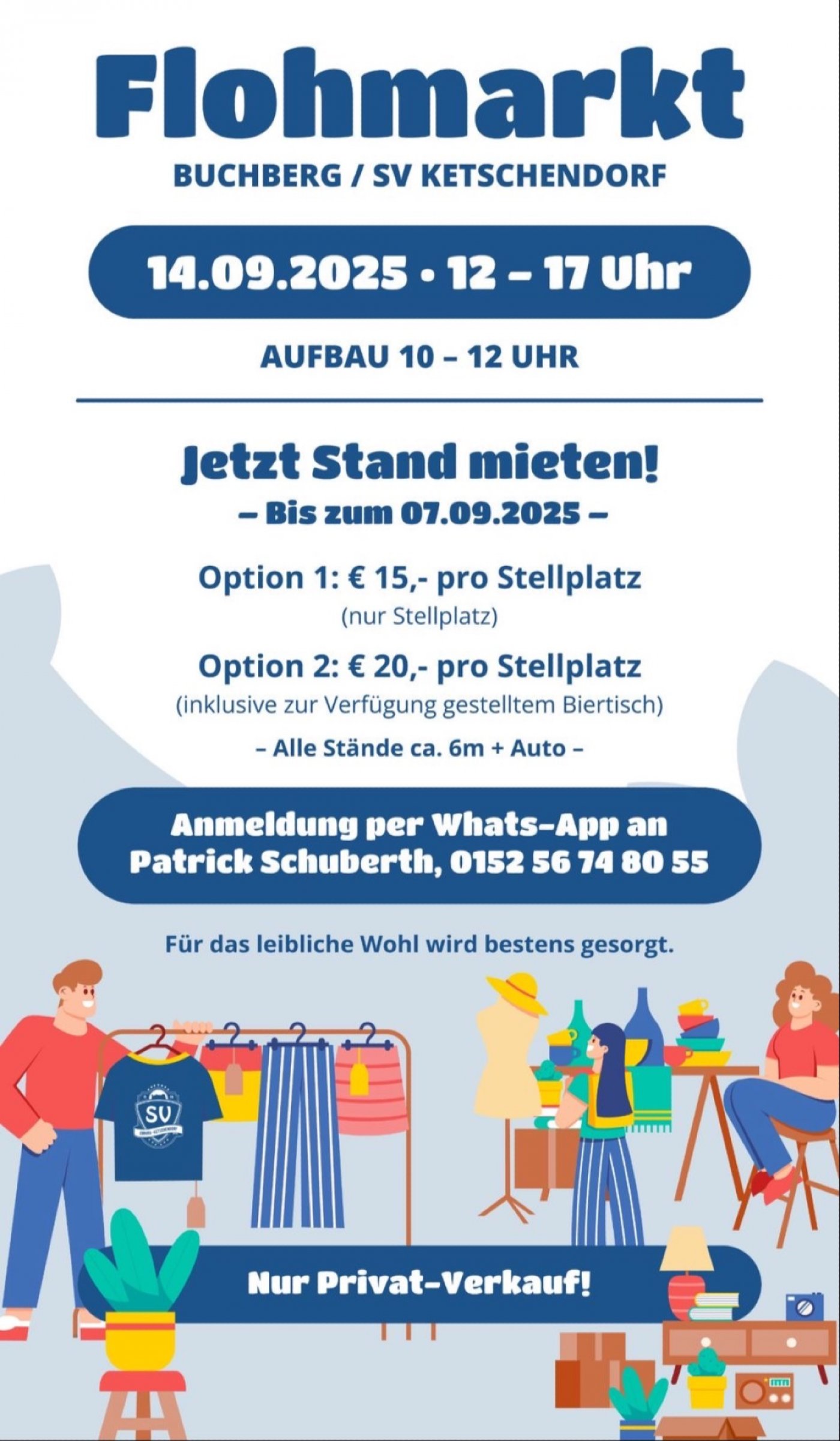 Flohmarkt SV Ketschendorf
