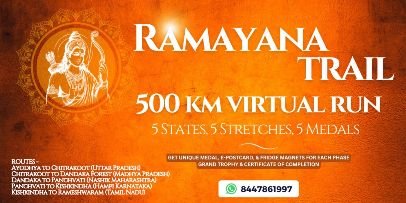 Ramayana Trail: 5 States, 5 Stretches, 5 Medals