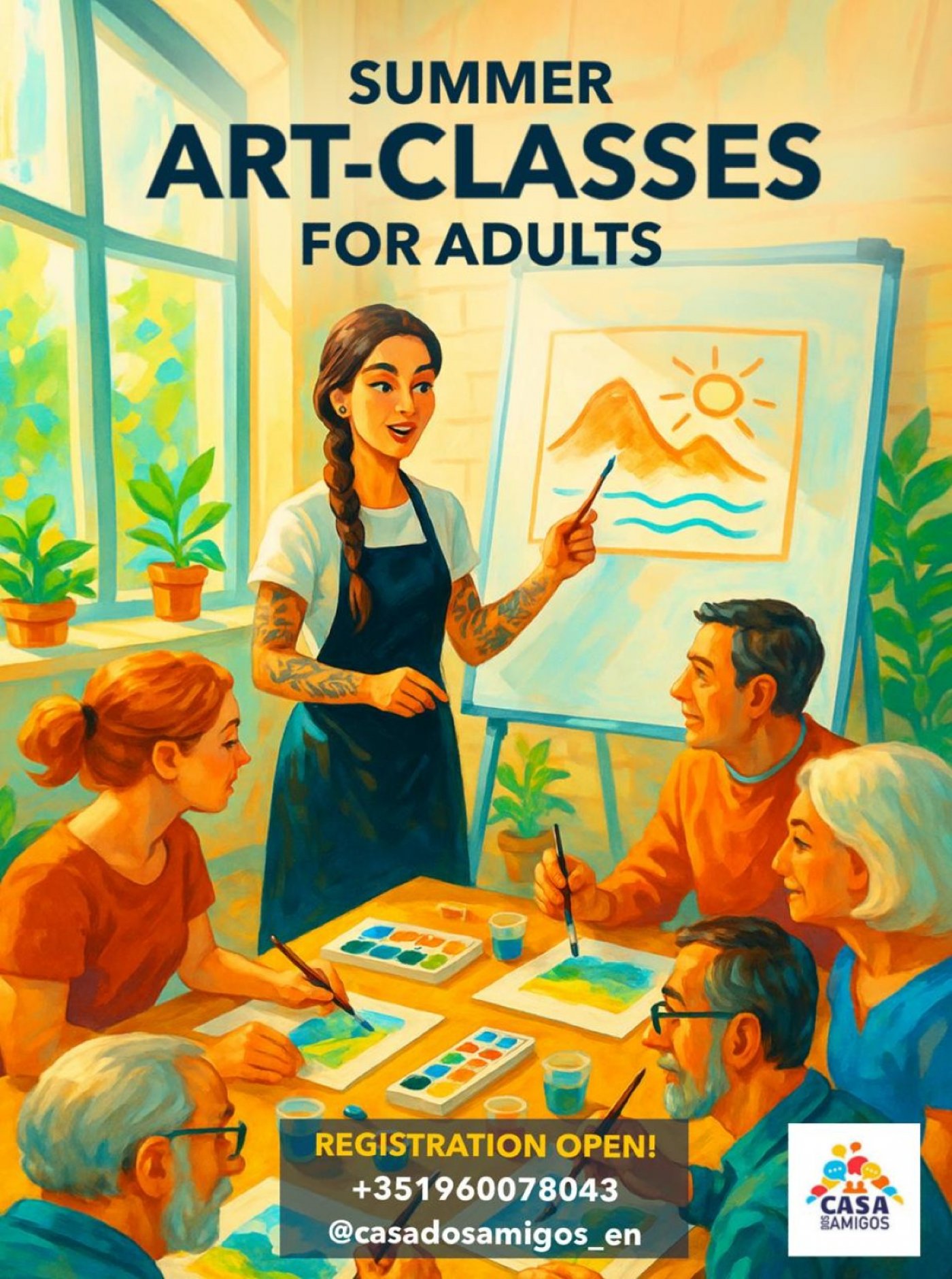 Creative Art Evening for Adults