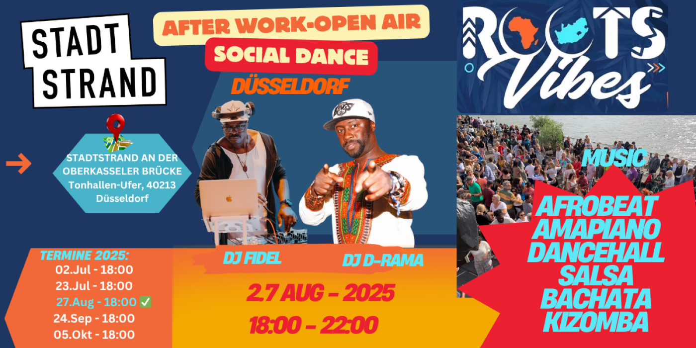 After Work Open Air Social Dance Afrobeat Dancehall