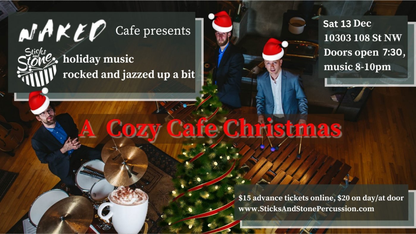 A Cozy Cafe Christmas (holiday music rocked and jazzed up a bit)