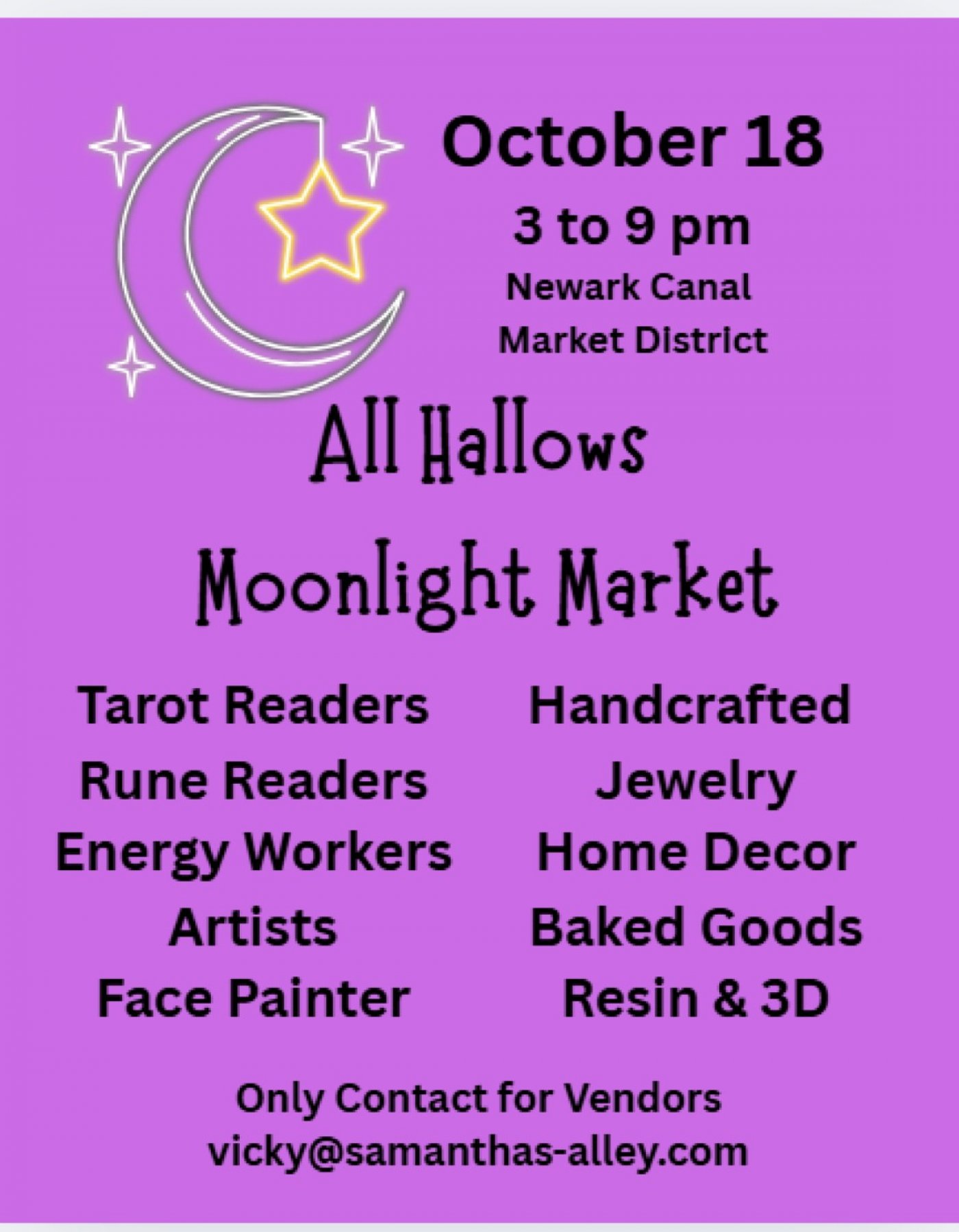 All Hallows Moonlight Market