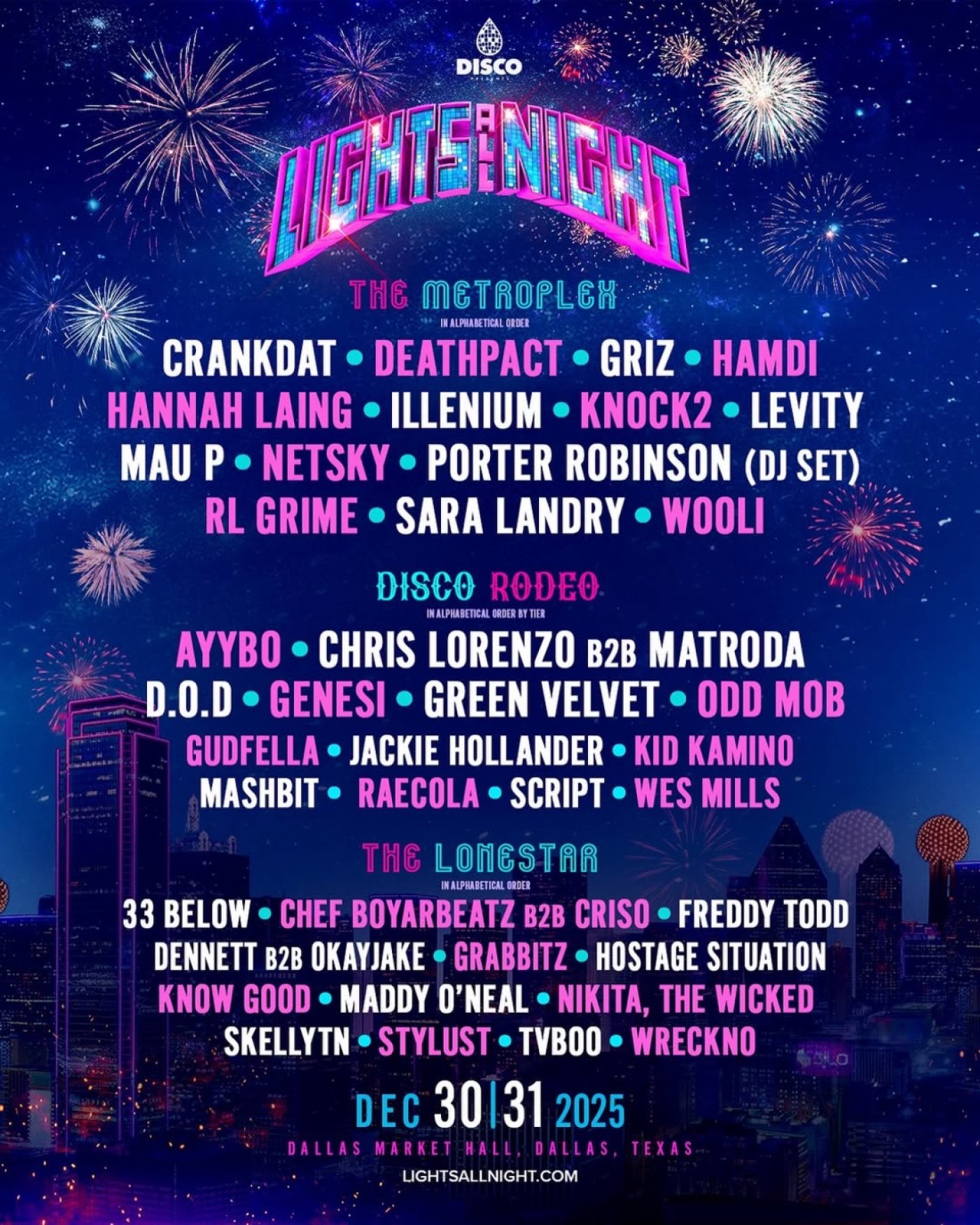 Lights All Night Festival 2025 