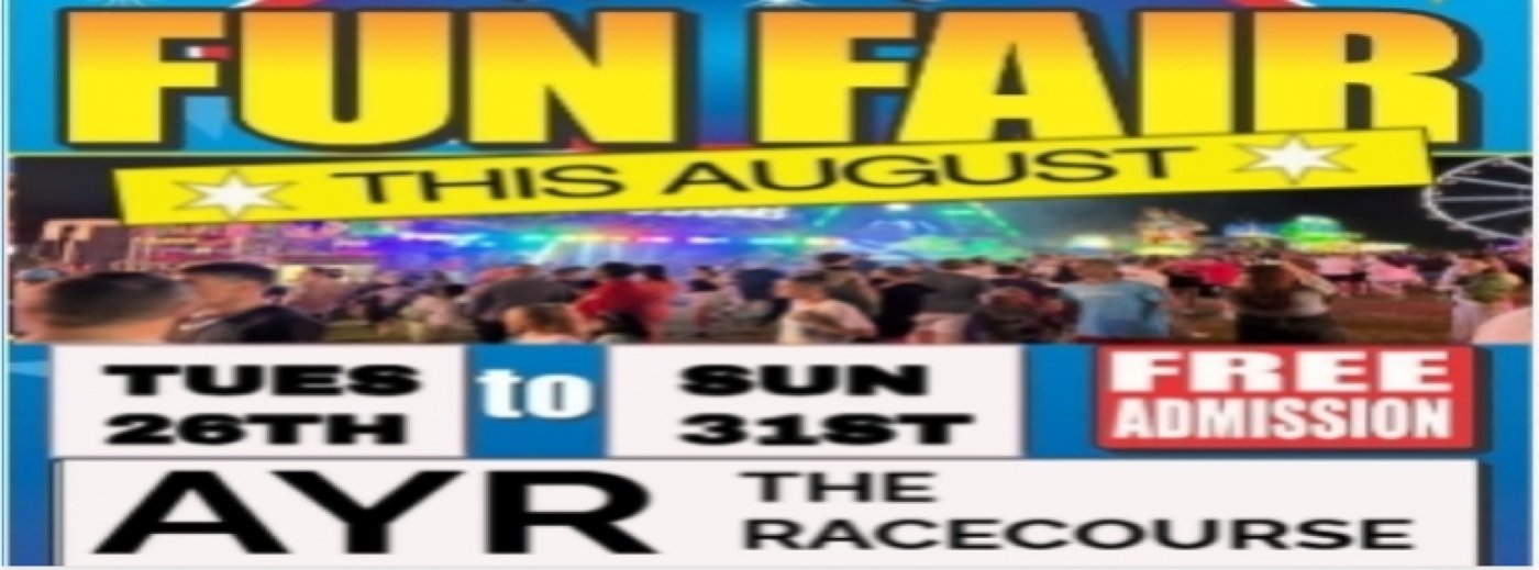 Ayr Racecourse August Family Funfair 2025